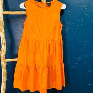Who what wear orange dress